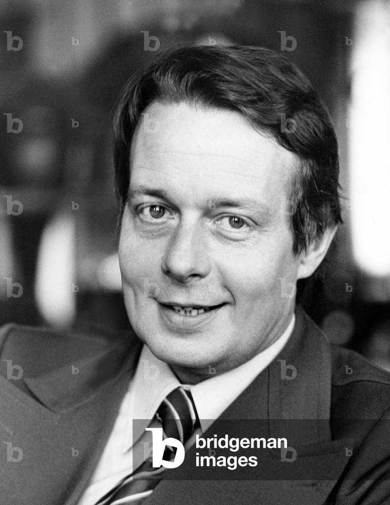 German journalist and TV presenter Lothar Dombrowski, beginning 1980s