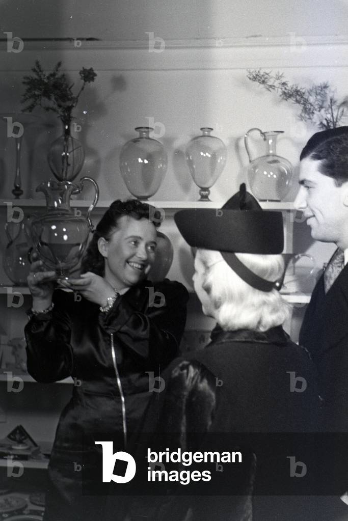 Visitors of the Vienna fashion week, in the house of fashion 