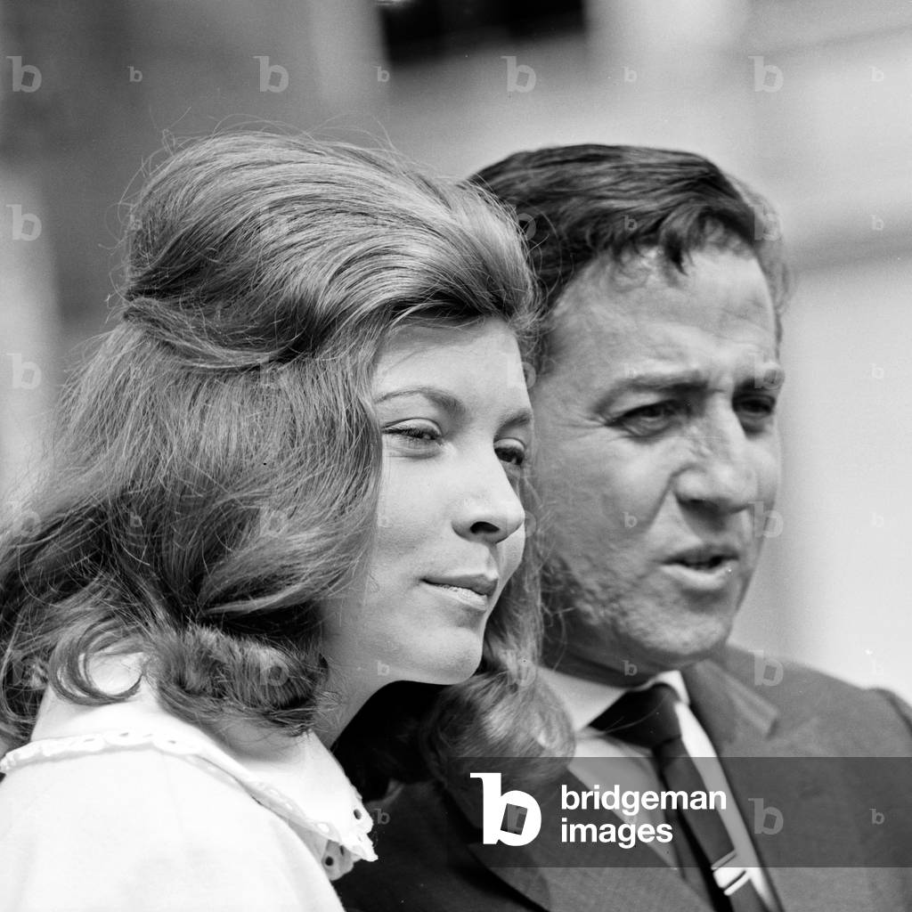 Actress Marion Jacob and Swiss singer Vico Torriani, Germany 1960s
