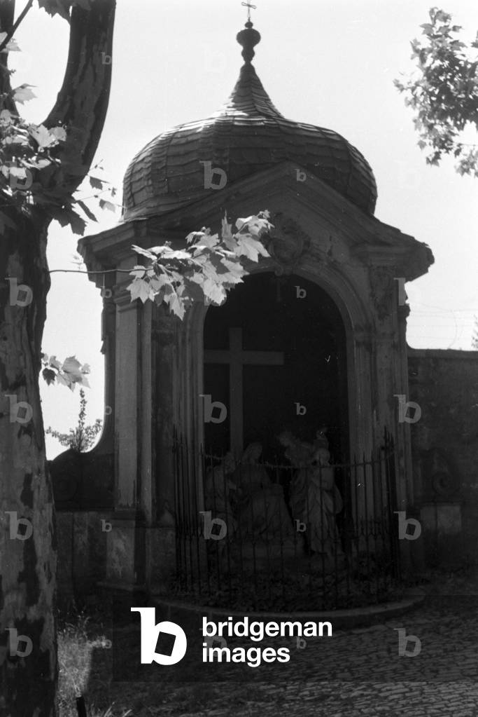 A trip to Würzburg, Germany 1930s (b/w photo)