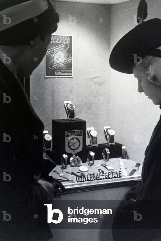 Visitors of the Vienna fashion week, in the house of fashion 