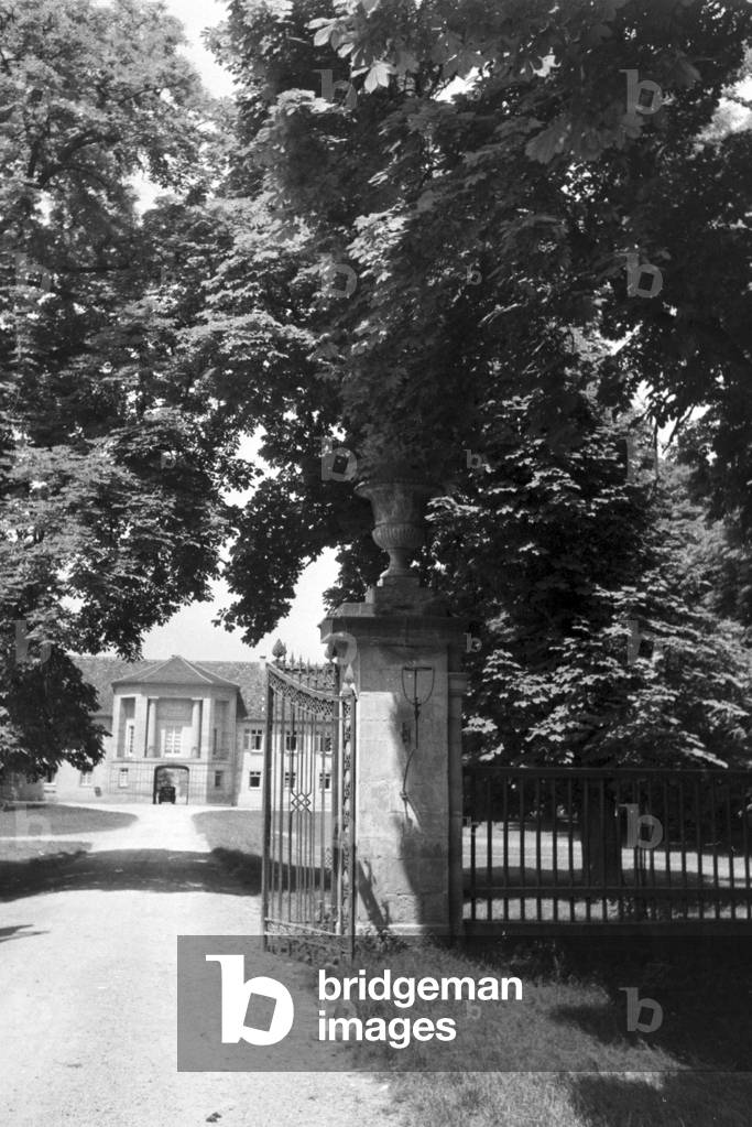 A trip to Marbach, Germany 1930s (b/w photo)