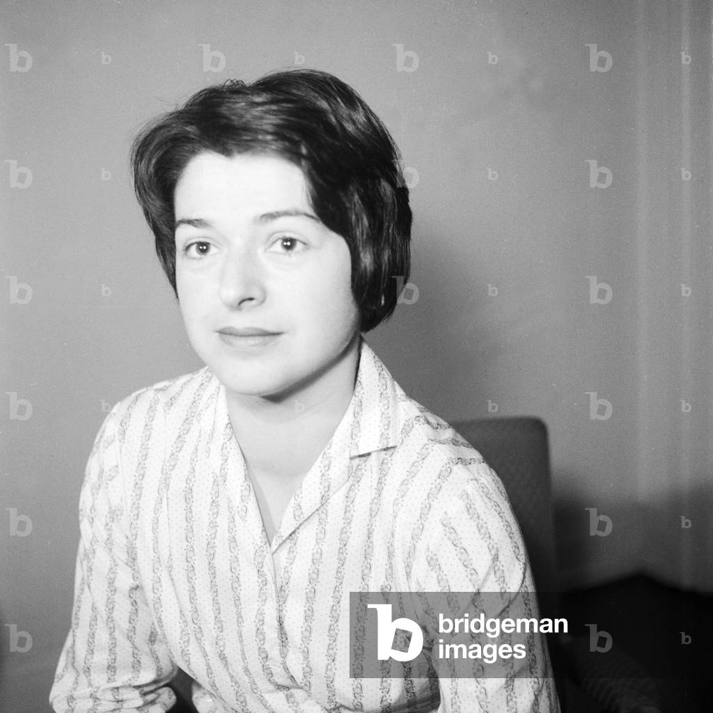 Portrait of a young woman, Germany 1950s