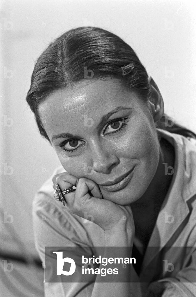 German actress Evelyn Gressmann, Germany 1960s