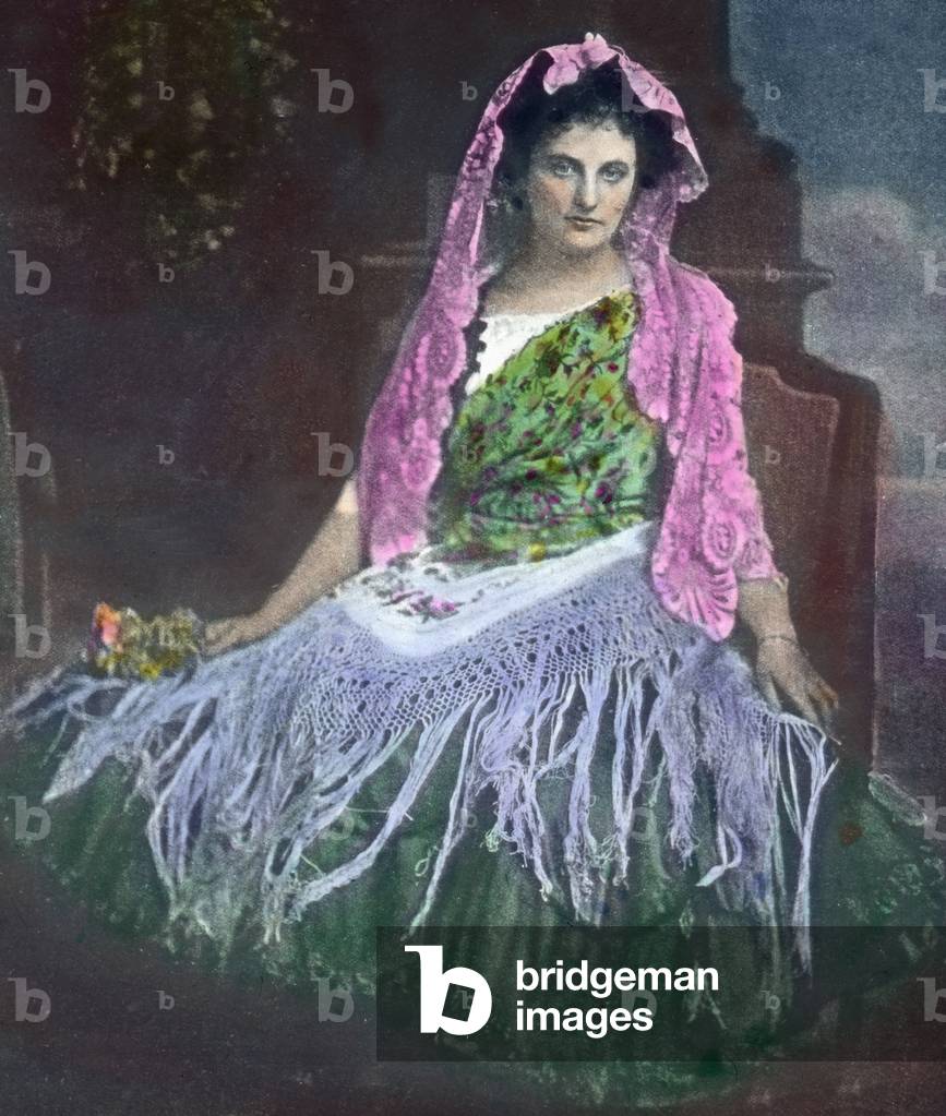 Brazil, Portrait of a Creole from Rio de Janeiro. Image date: circa 1920. Carl Simon Archive