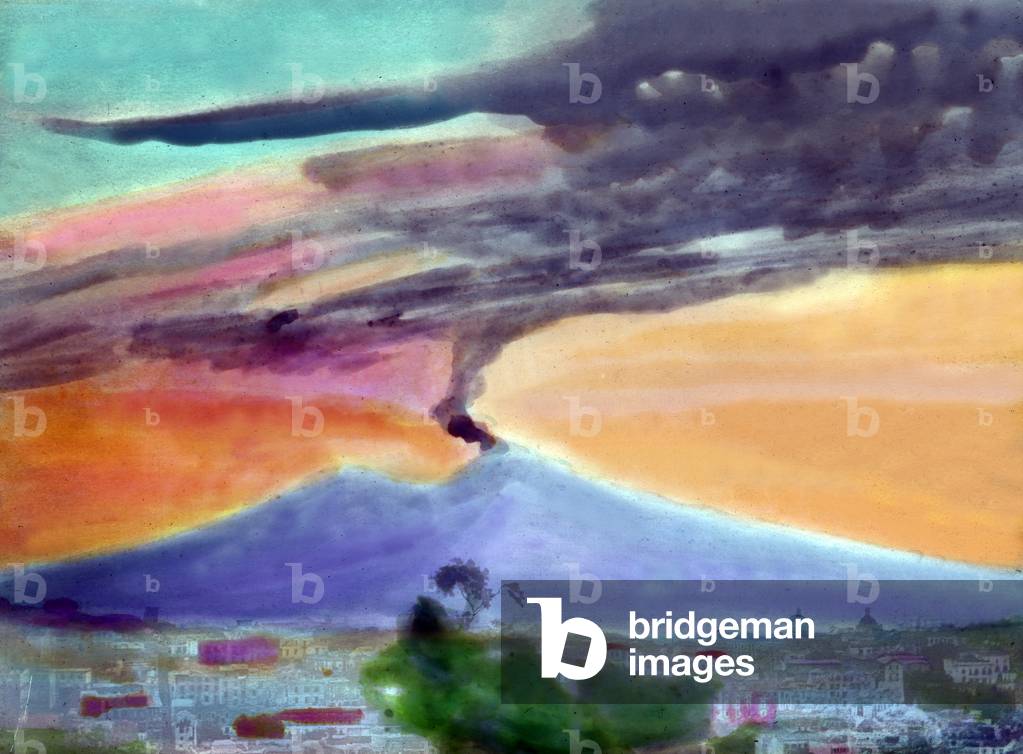 Clouds of dust and ash