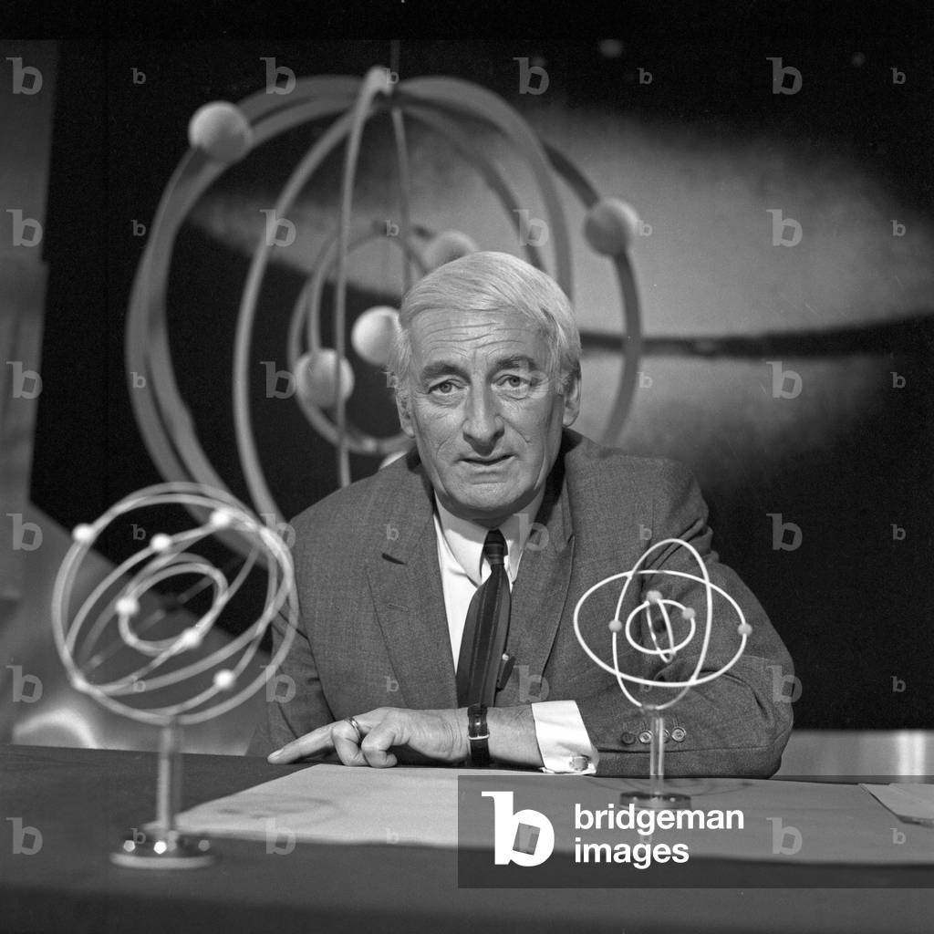 German physicist, author and TV presenter Heinz Haber, Germany end 1960s
