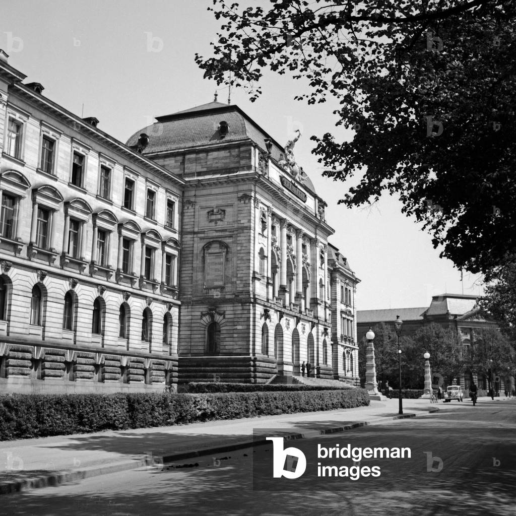 Wuerzburg Residence, Germany 1930s (b/w photo)