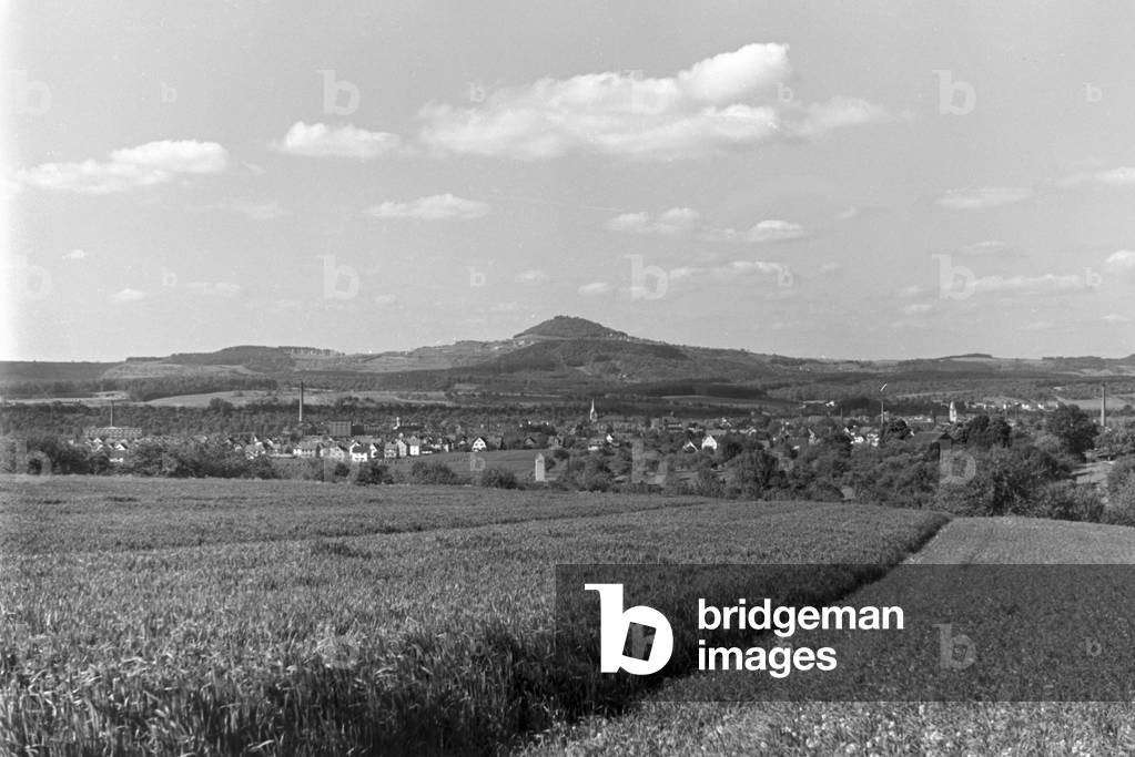 A trip to Eislingen, Germany 1930s (b/w photo)