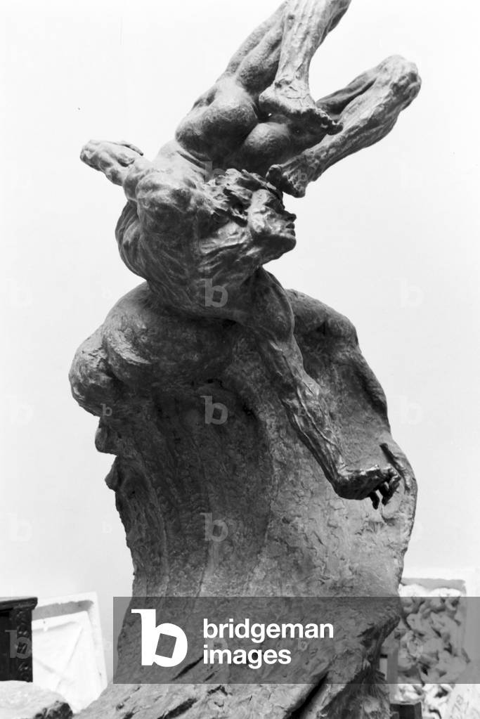 Artwork, Germany, 1930s (b/w photo)