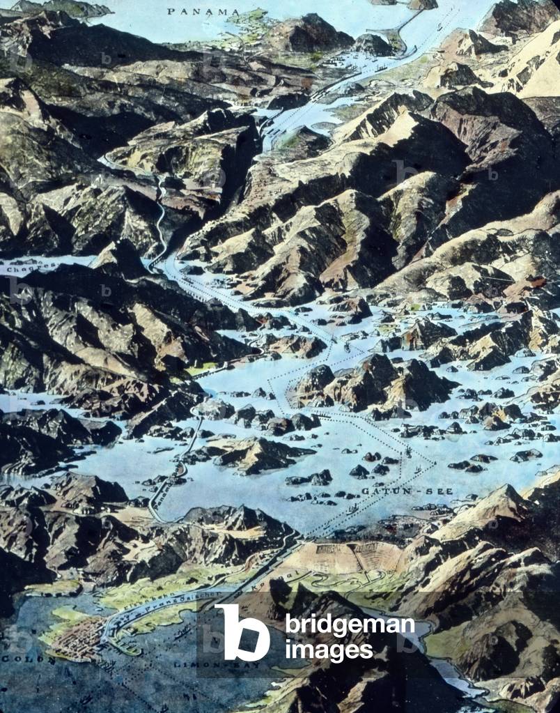 Panama Canyon, aerial view