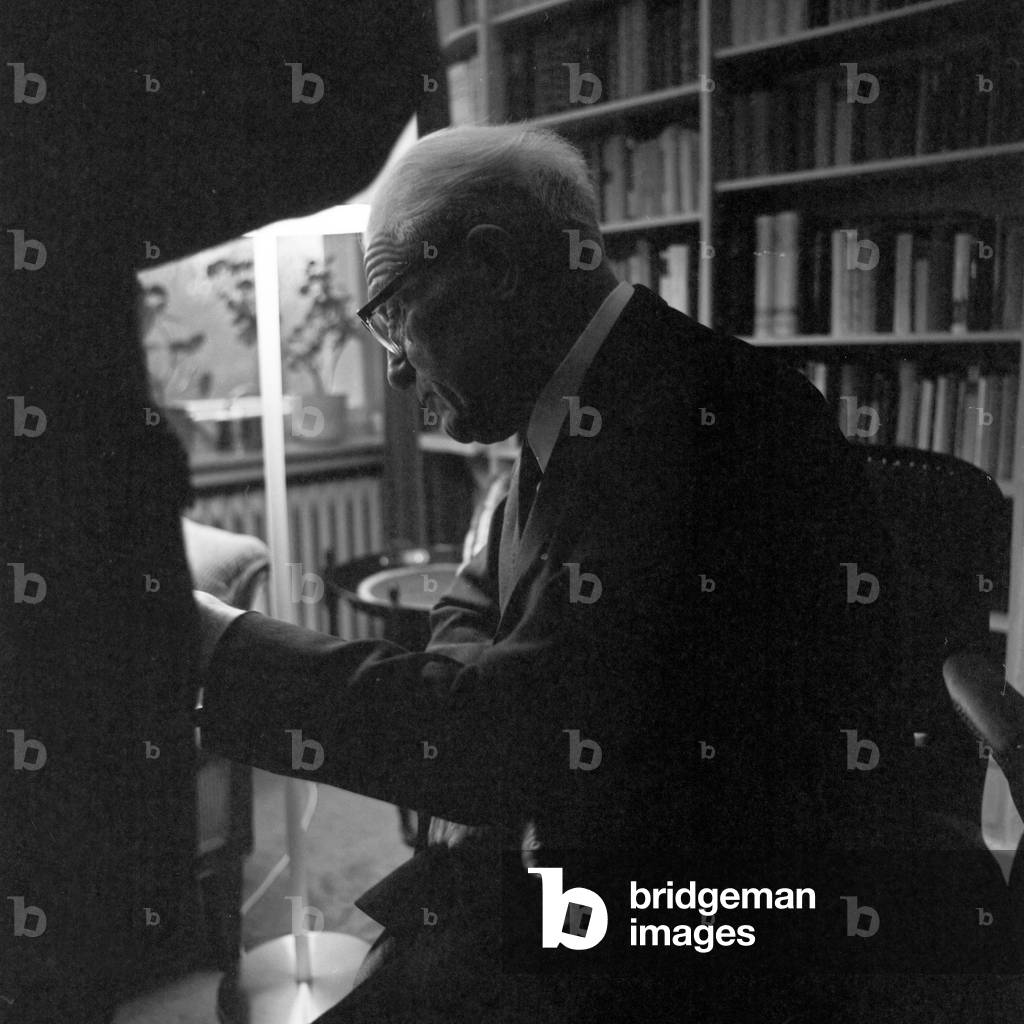 Former German Wehrmacht general Walther von Seydlitz-Kurzbach at Bremen, Germany 1960s