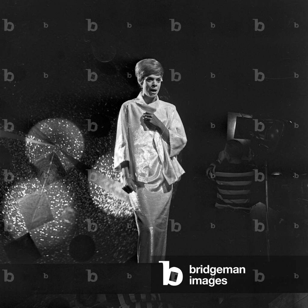 The great entertainment show on New Year's Eve 1961/62 of Norddeutscher Rundfunk TV and radio station, Germany 1960s