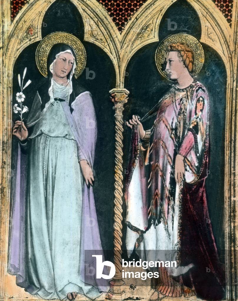 Assisi, St. Elisabeth and St. Klara.