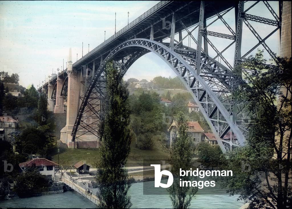 Bern, Kornhaus Bridge and Schänzli