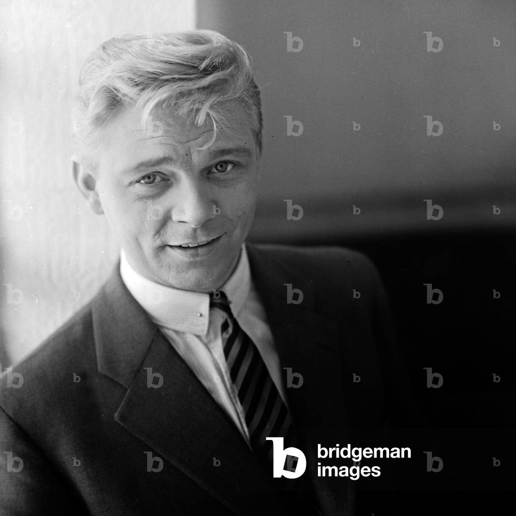 German actor and dubbing actor Uwe Friedrichsen, Germany 1960s
