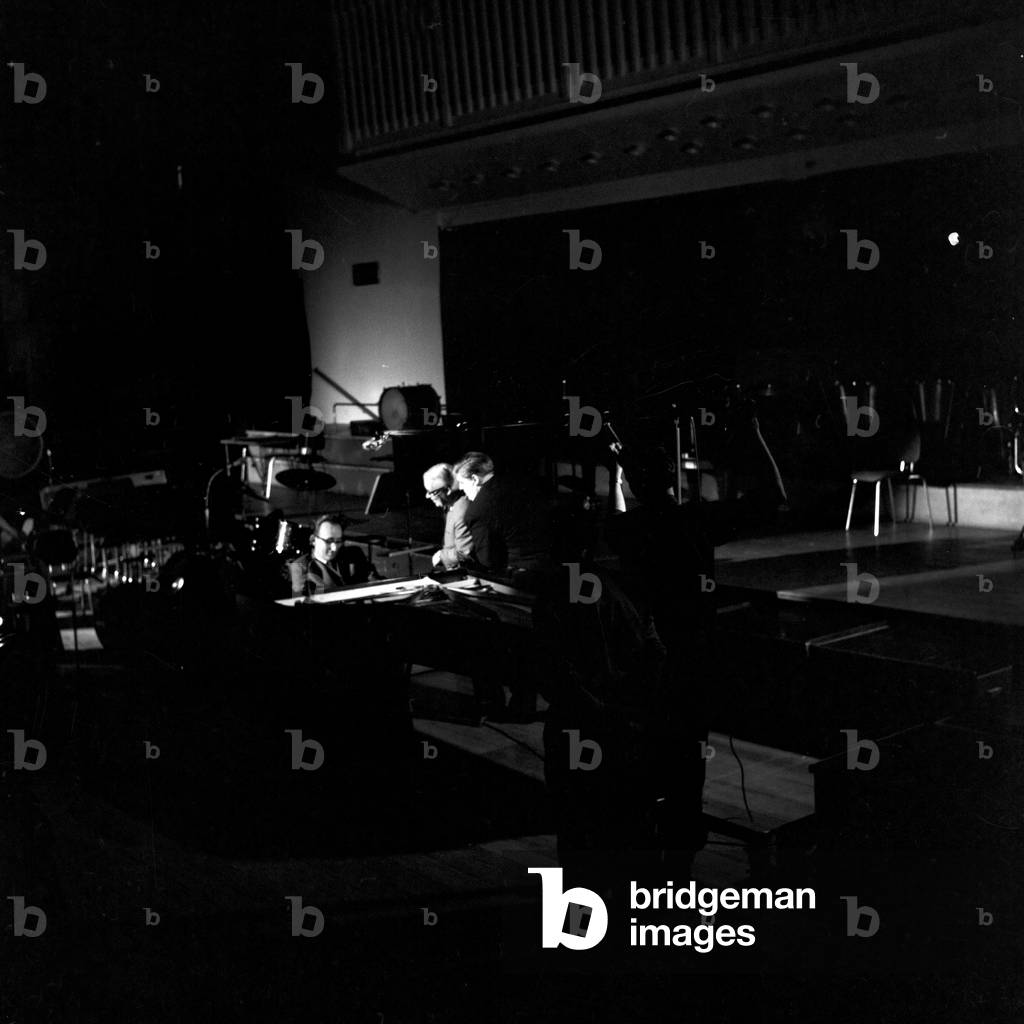 Musicians at the Hamburg jazz workshop, Germany 1960s