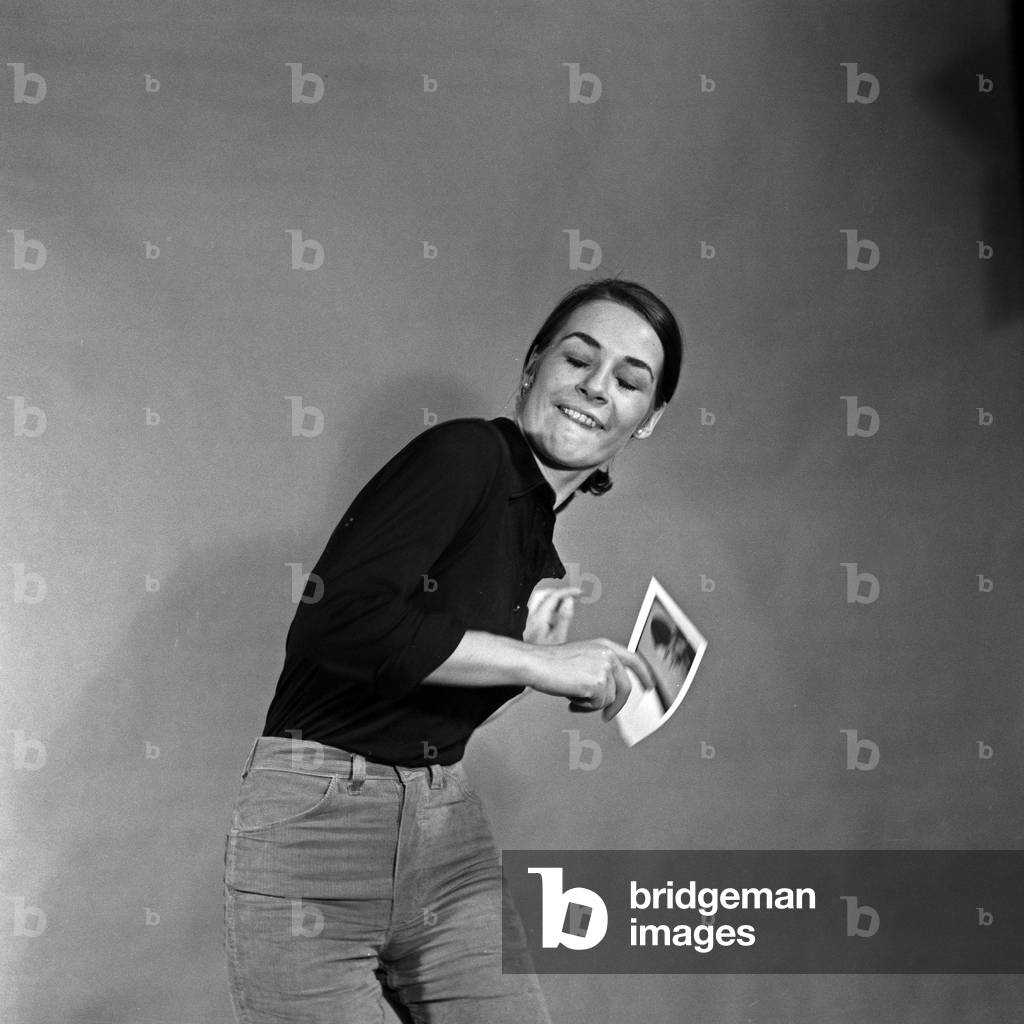German actress Eva Luettke, Germany 1960s