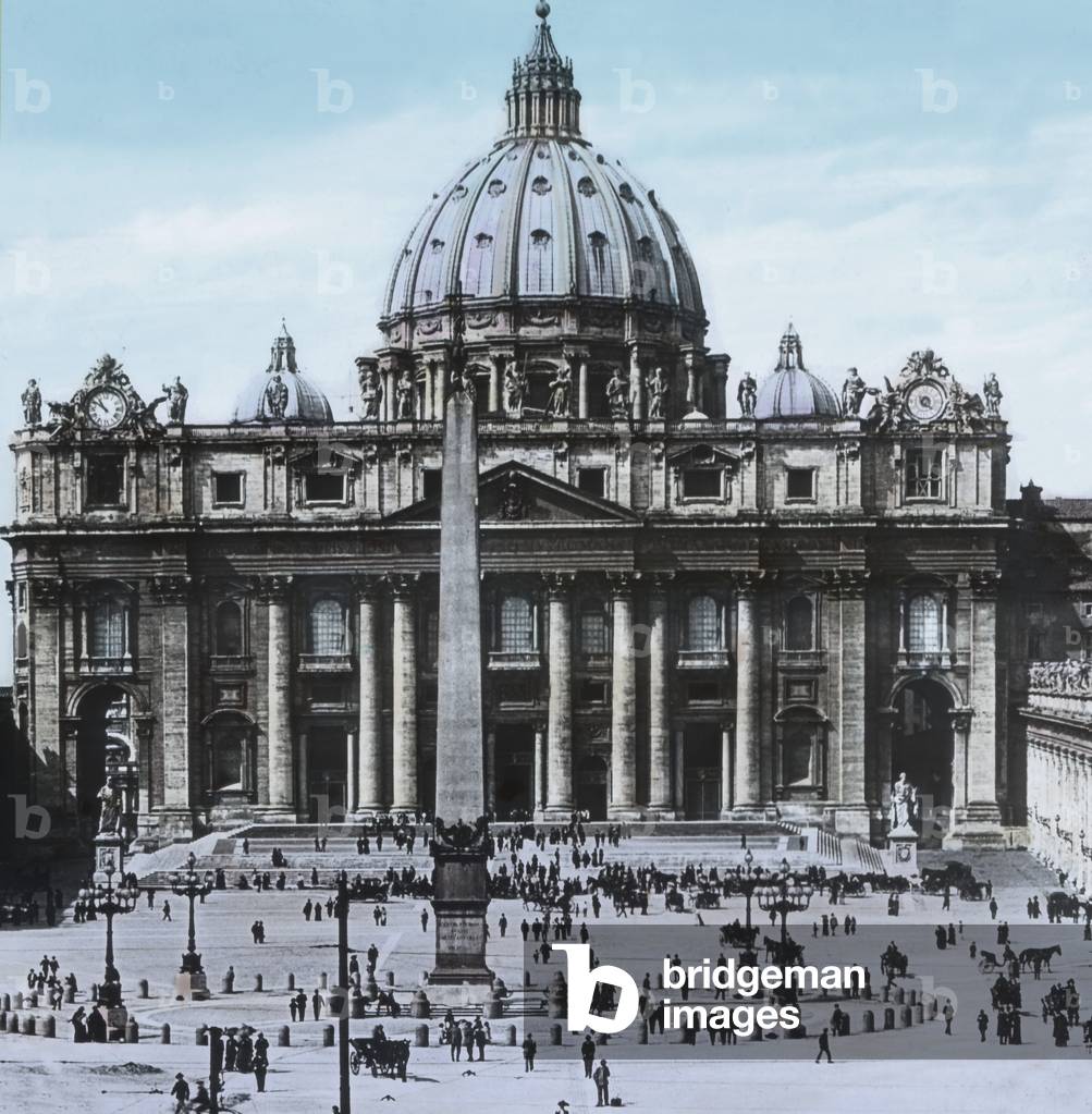 Impression of a pilgrimage to Rome, 1920s