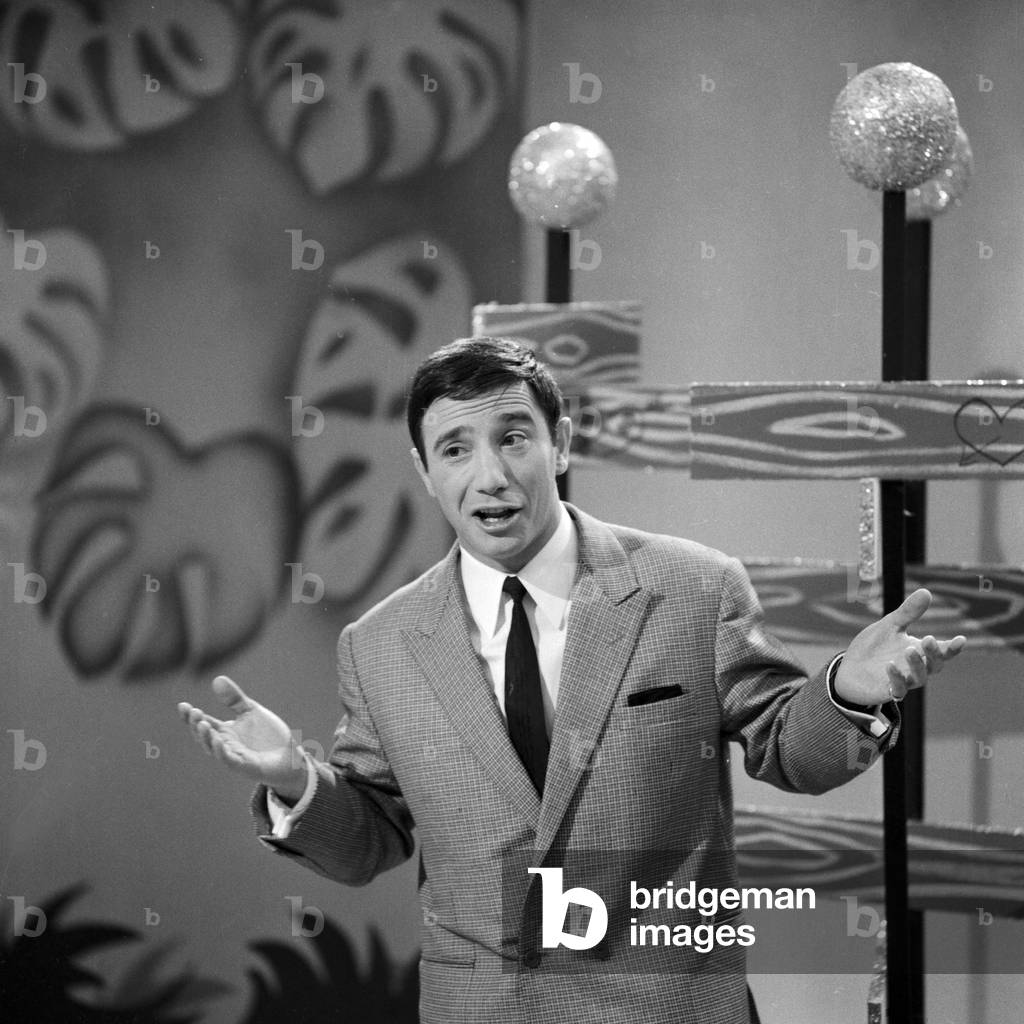 Italian entertainer an singer Rocco Granata, 1950s