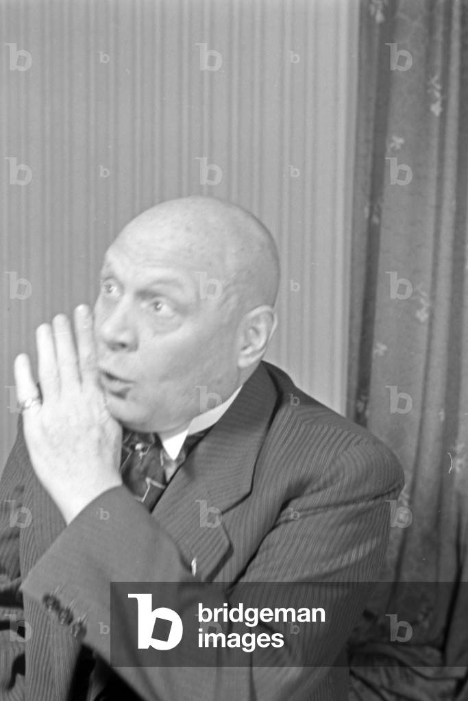 German actor Ludwig Schmitz, Germany 1930s (b/w photo)