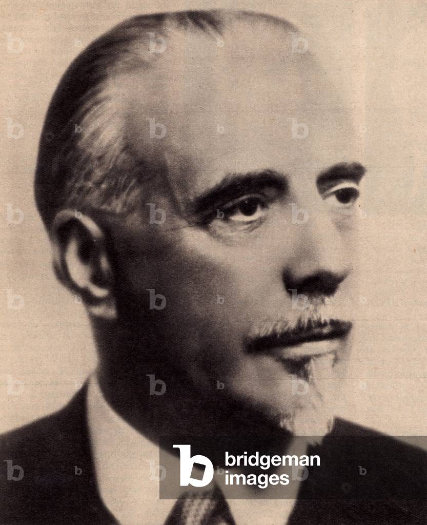 Thomas Beecham (1879-1961) English conductor born in St Helens, Lancashire (b/w photo)