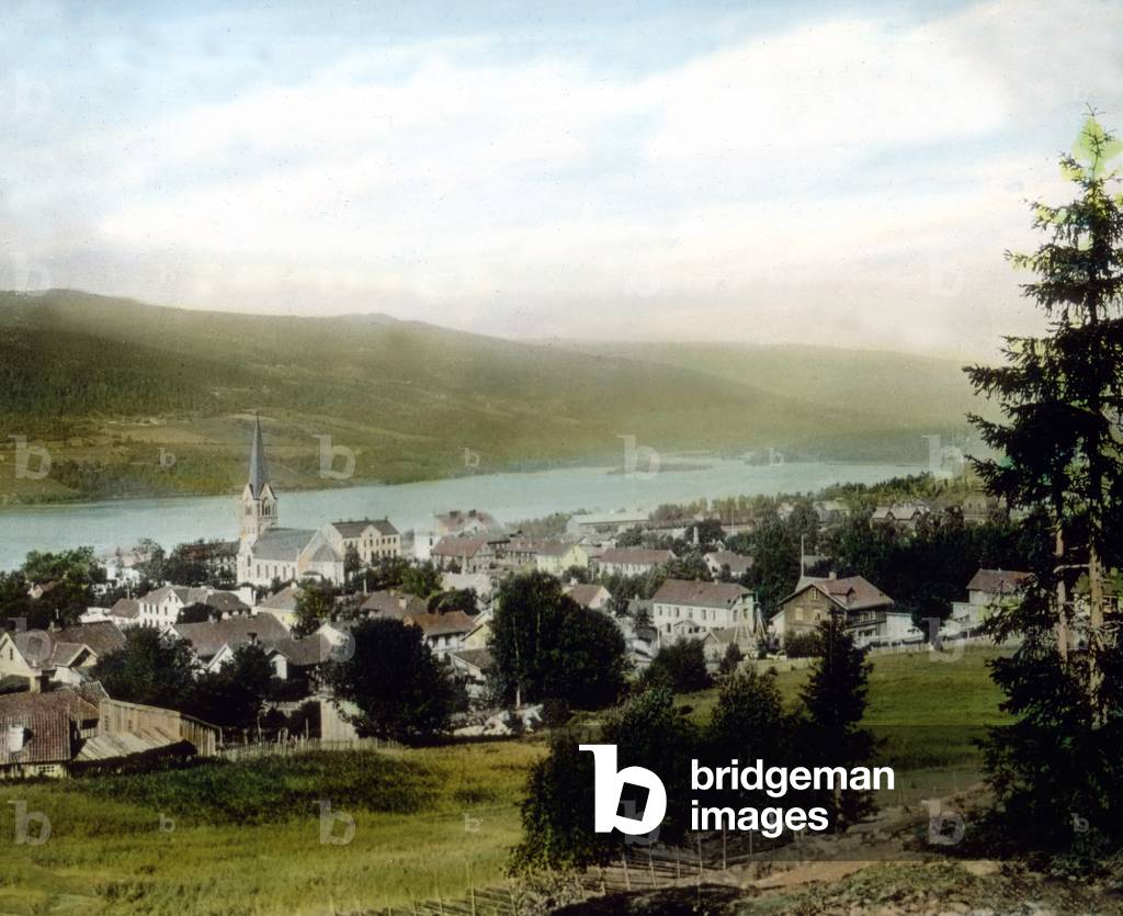 View to the city of Lillehammer