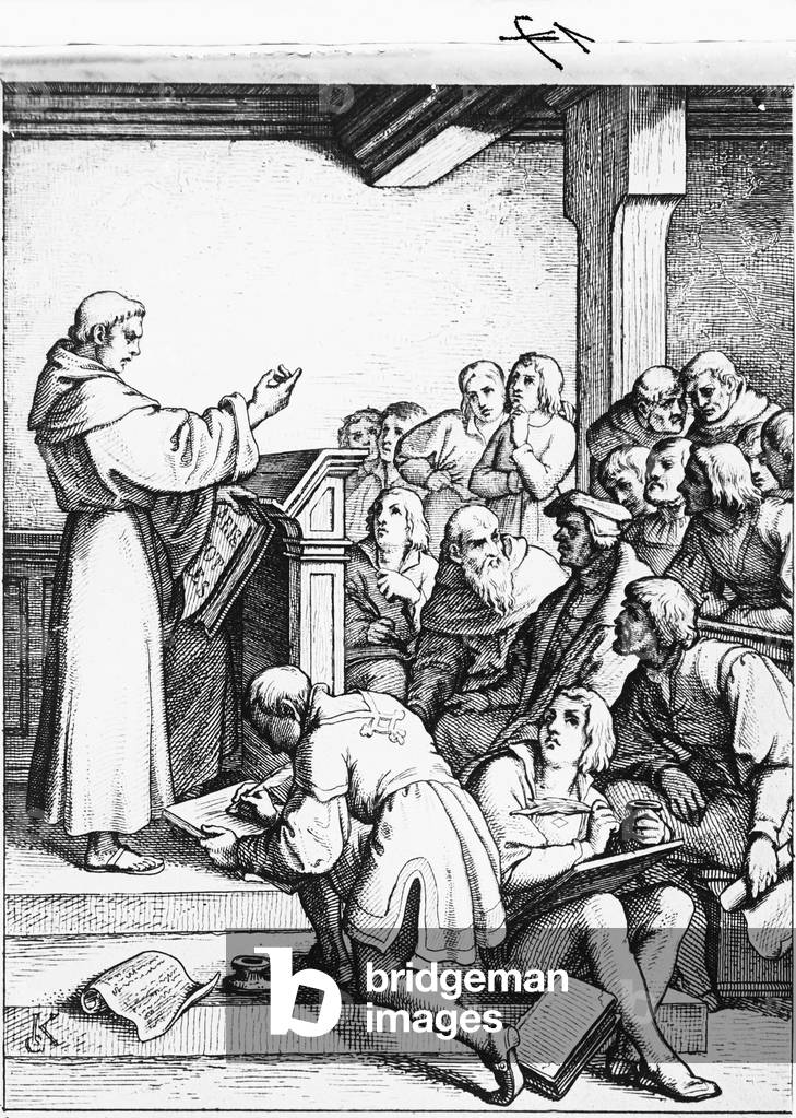 Luther and his students