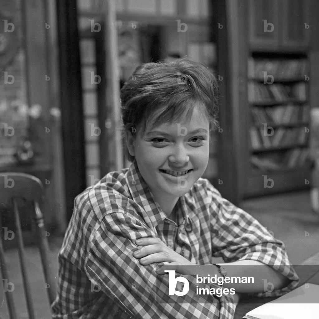 German actress Cordula Trantow, Germany 1960s