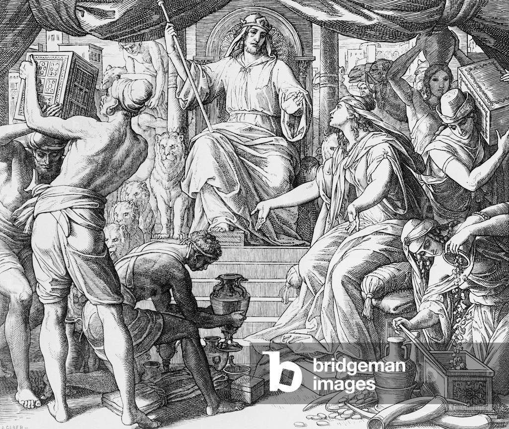 Scene from the Old Testament of the Holy Bible