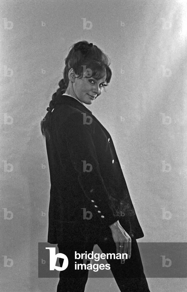 German actress Evelyn Gressmann, Germany 1960s