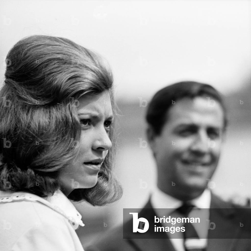Actress Marion Jacob and Swiss singer Vico Torriani, Germany 1960s