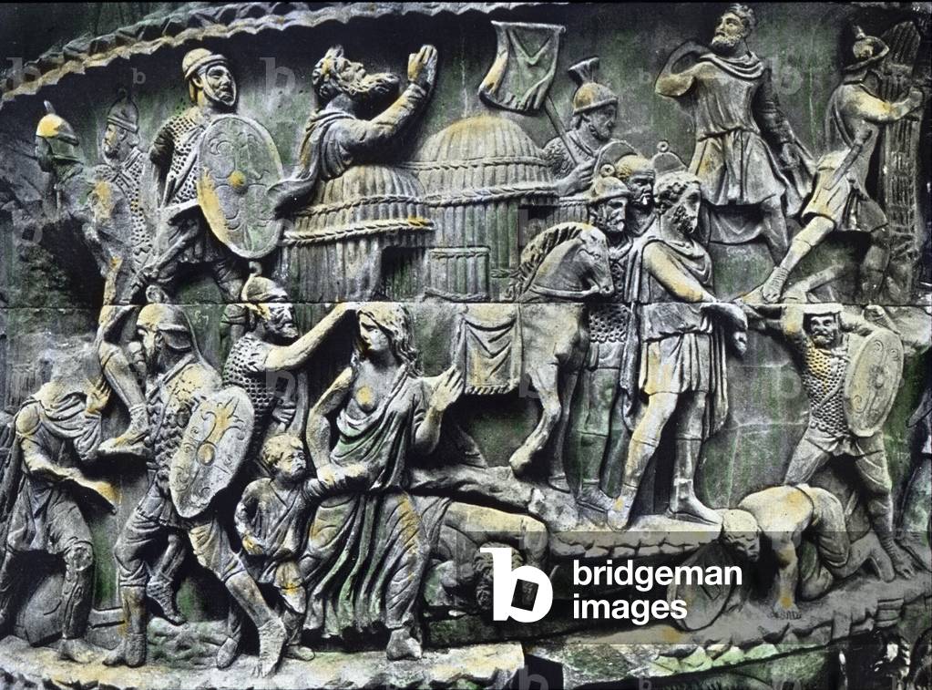 raid on a Germanic village