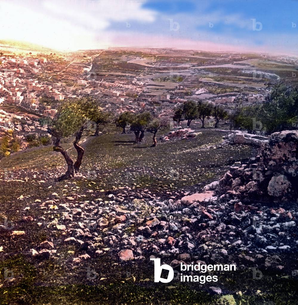 Field of blood that Judas bought from his 30 pieces of silver, near Jerusalem, 1920s