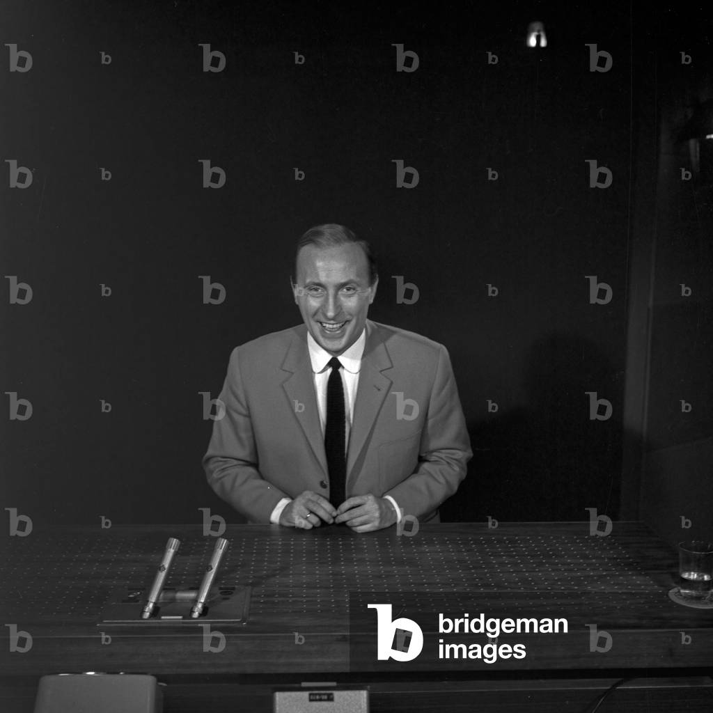 German news presenter Karl Heinz Koepcke, Germany 1960s