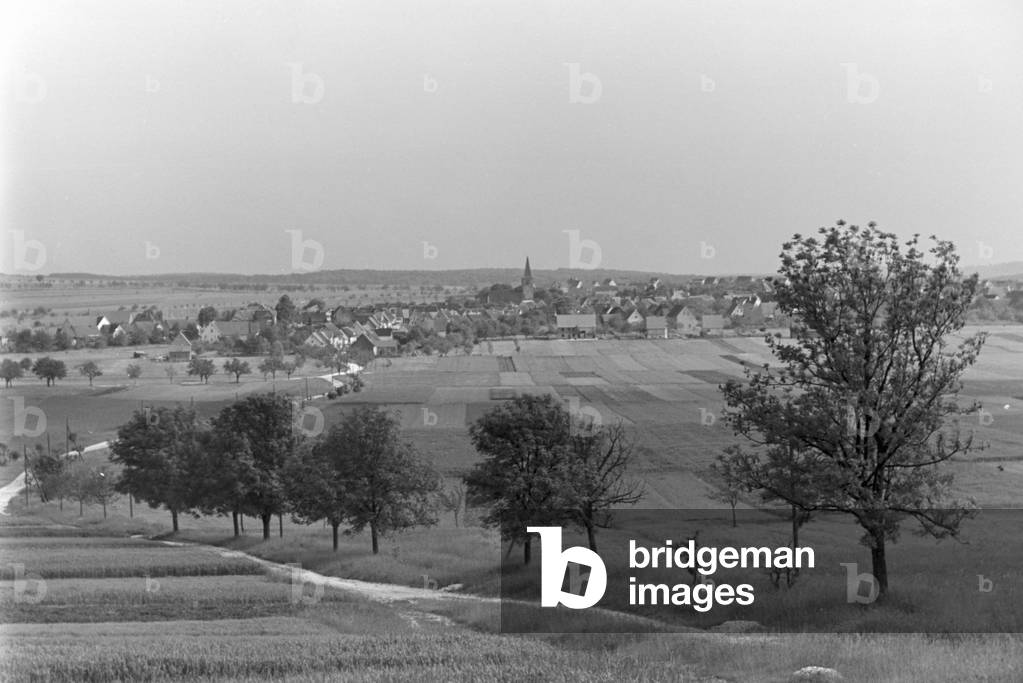 A trip to Winterlingen, Germany 1930s (b/w photo)