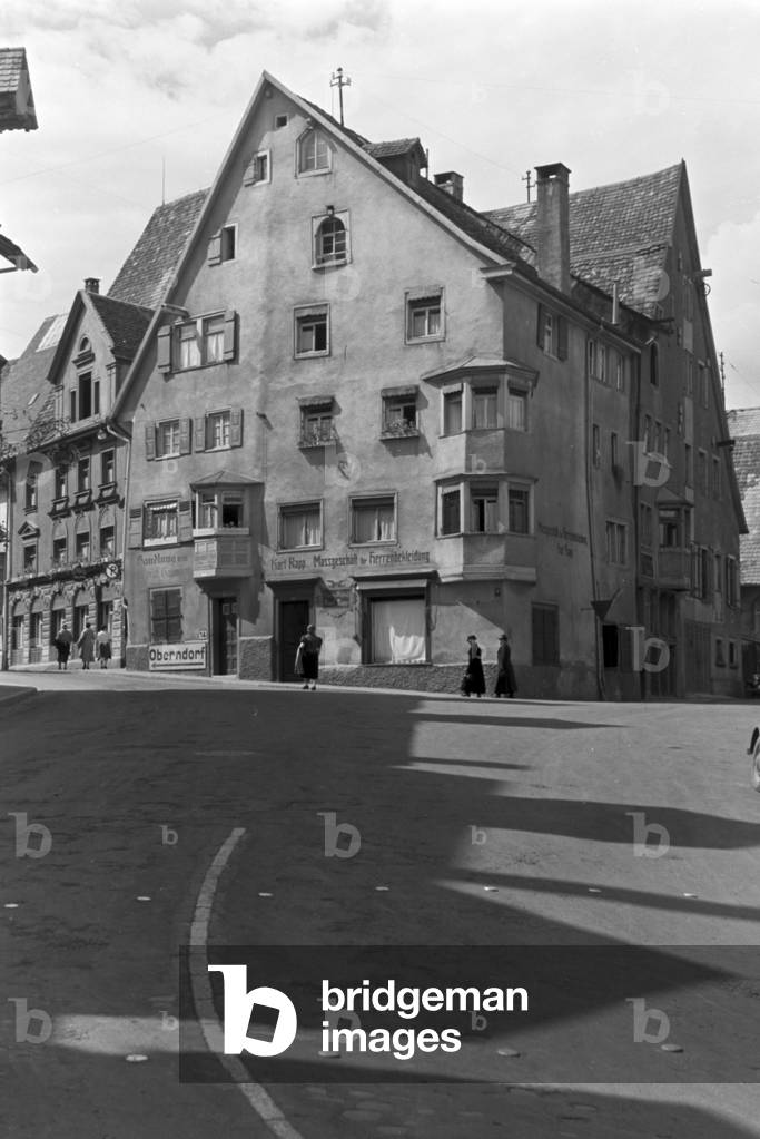 A trip to Rottweil Germany 1930s (b/w photo)
