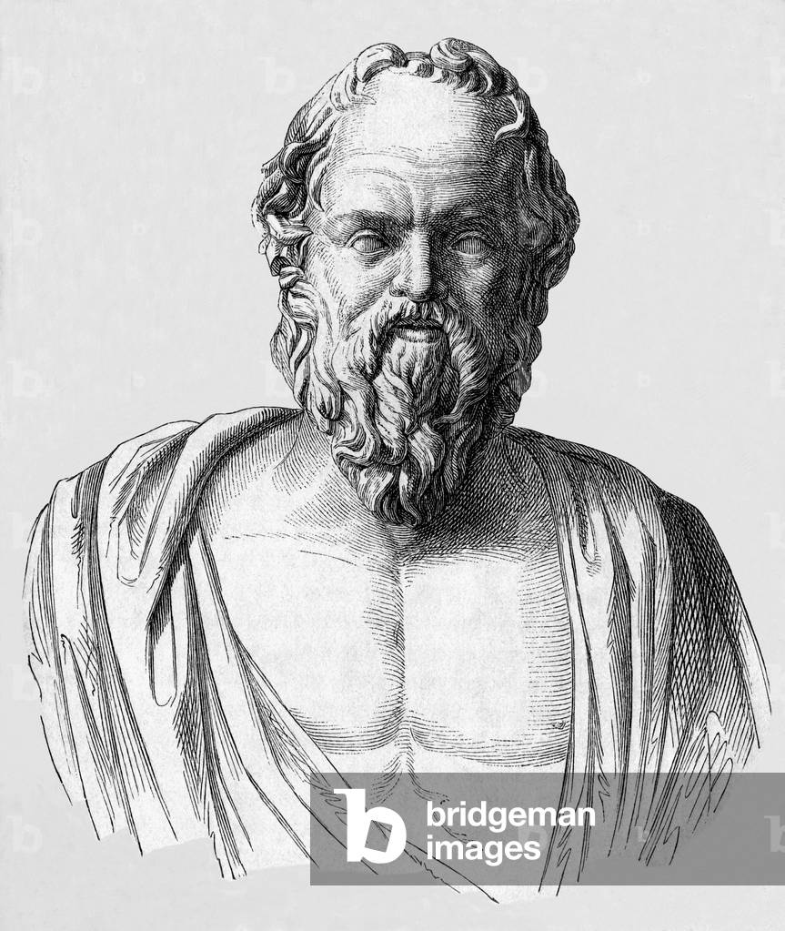 Portrait of Socrates (engraving)