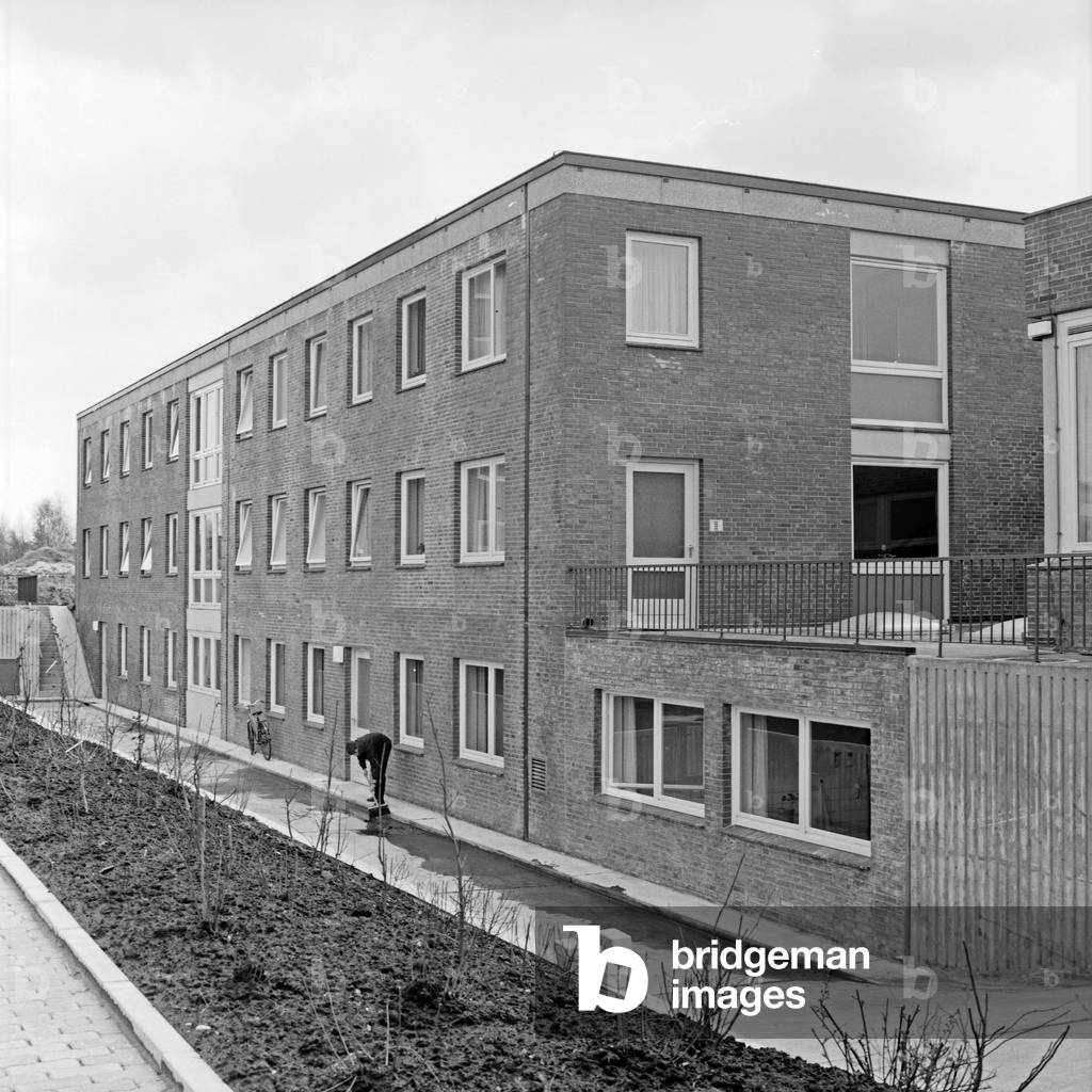 After war architectur of ORBA association at Hamburg, Germany 1960s
