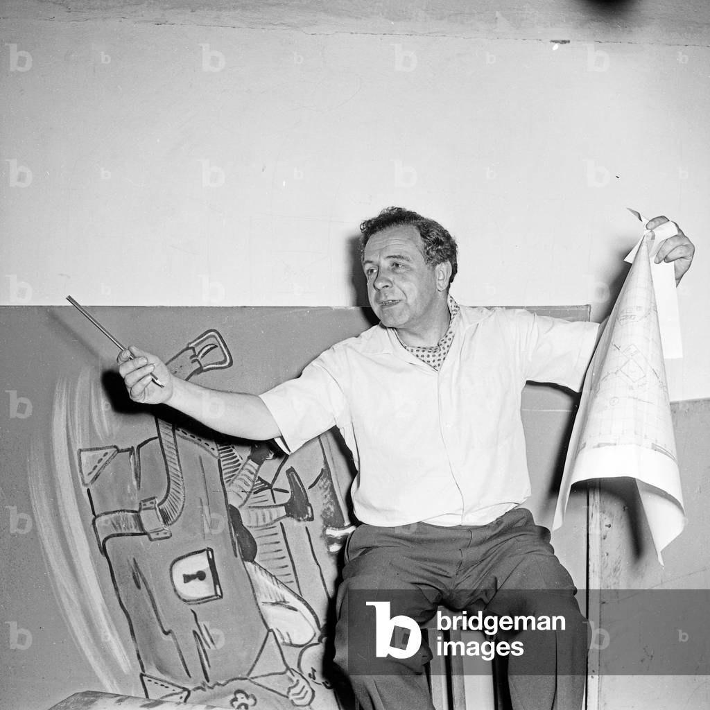 a carpenter, Germany 1950s