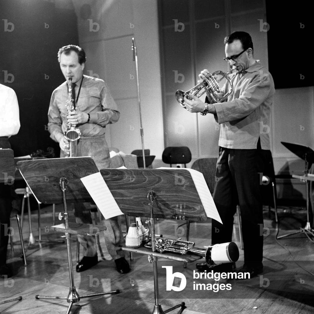 Musicians at the NDR Jazz Workshop at Hamburg, Germany 1960s