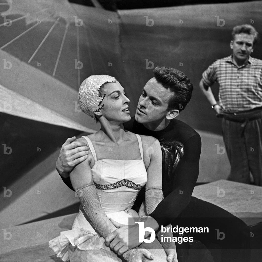 German actress and dancer Maria Litto for the TV show 