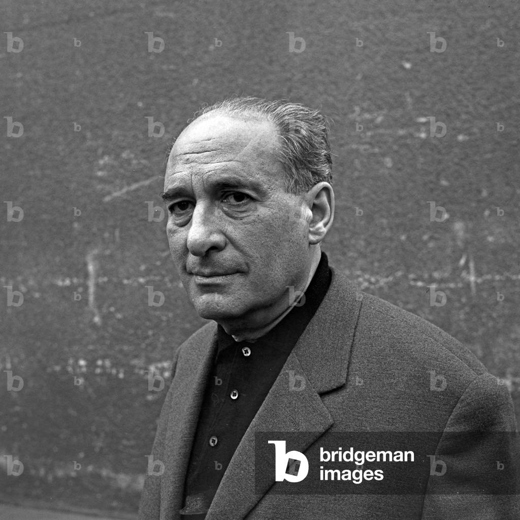 Hungarian Austrian playwright Julius Hay at Hamburg, Germany 1960s