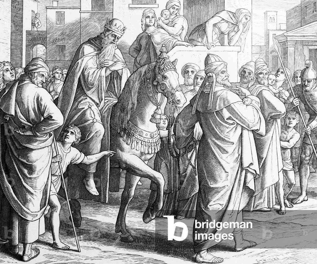 Scene from the Old Testament of the Holy Bible