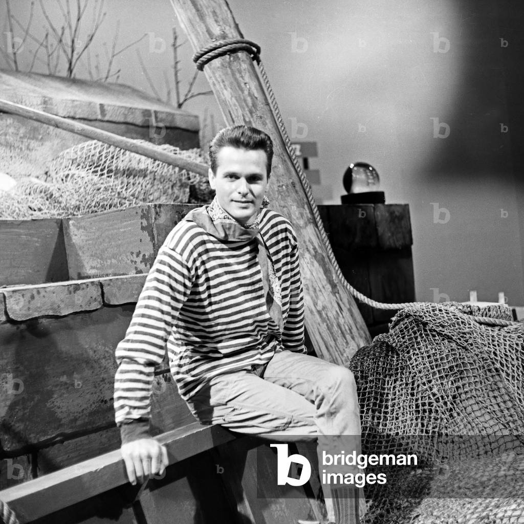 Singer at the NDR music TV show 