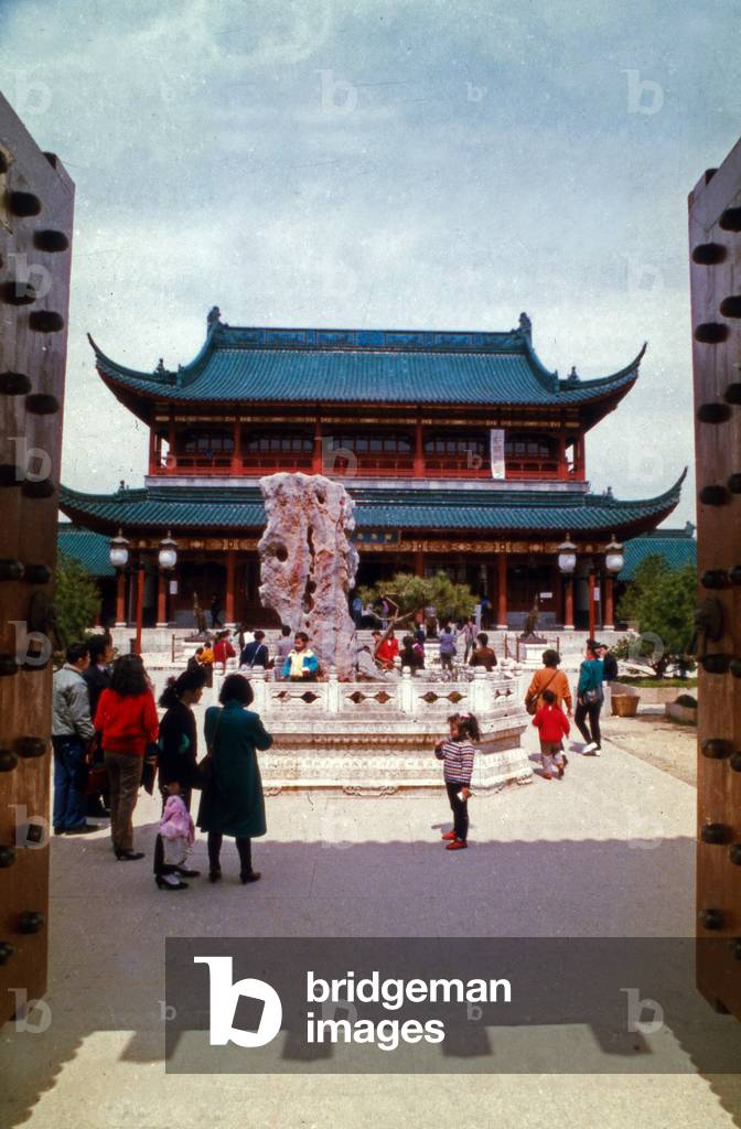 Daguan pavillon at Shanghai, China 1960s