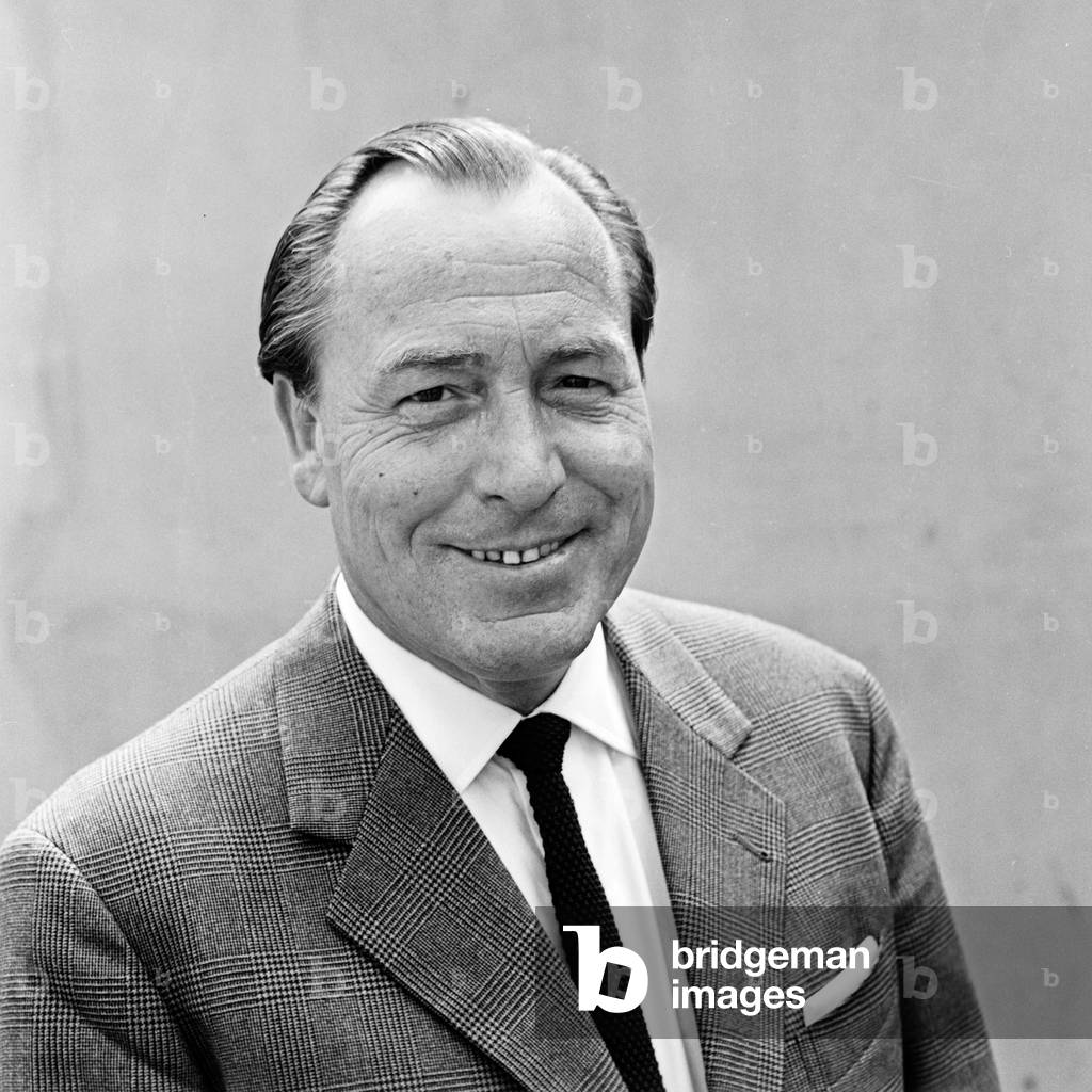German actor and dubbing actor Paul Klinger, Germany 1960s