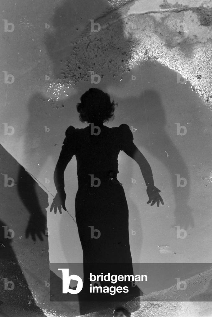 A trip to Wertheim, Germany 1930s (b/w photo)