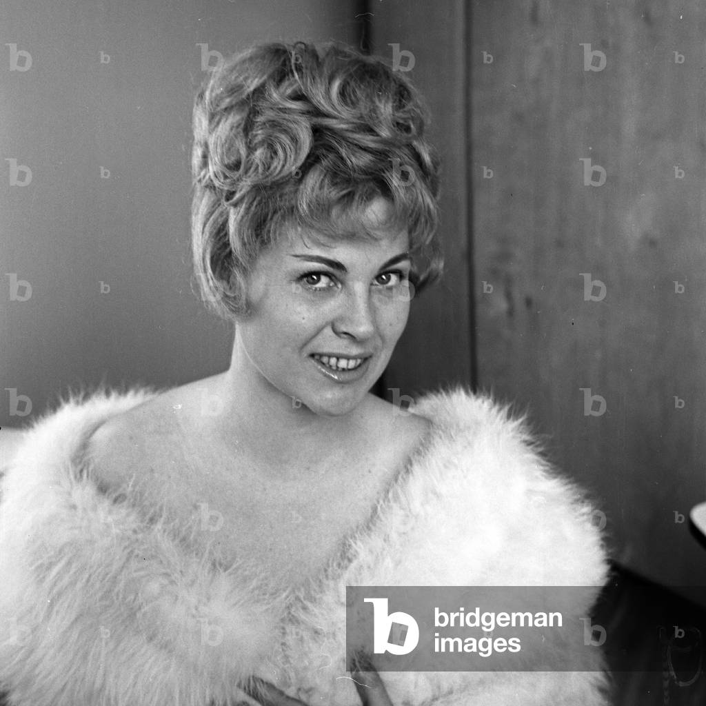 German opera and operetta singer Margit Schramm, Germany 1960s