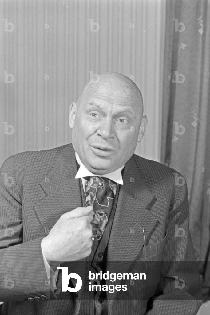 German actor Ludwig Schmitz, Germany 1930s (b/w photo)